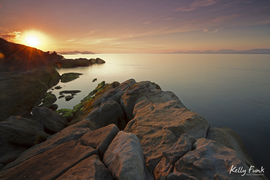 Helliwell Provincial Park, Hornby island, British Columbia, Canada,