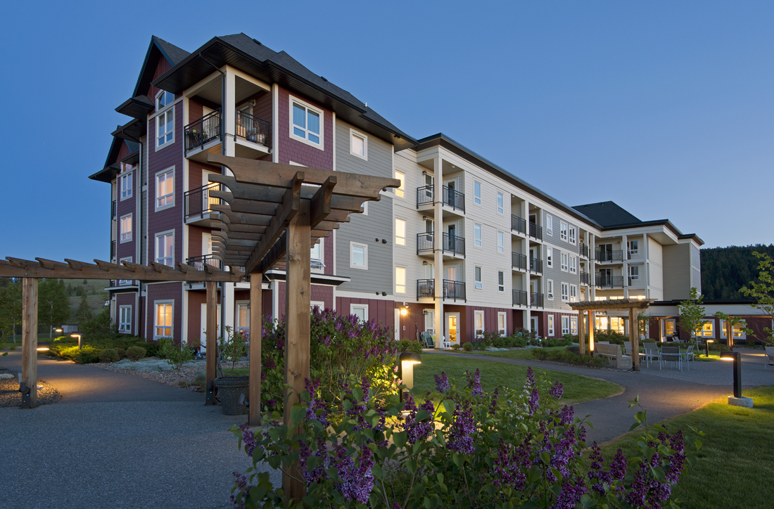 Commercial photography in Kamloops for Chartwell Ridgepoint Retirment Residence