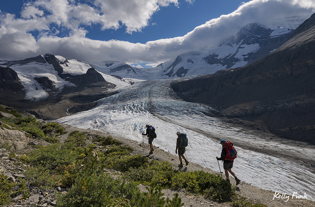 Exploring the Robson Glacier in the Canadian Rocky Mountains, British Columbia, Canada