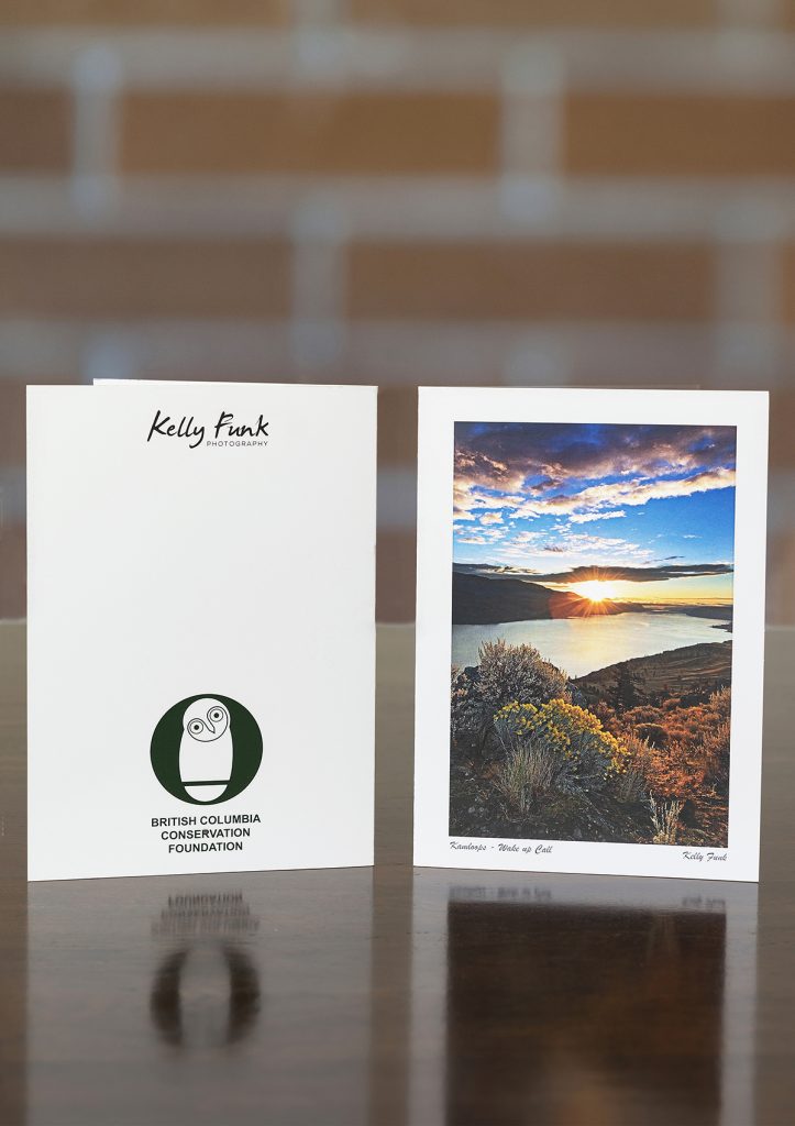 Kamloops commercial and corporate customized greeting cards, including Kamloops, Sun Peaks and Wells Gray, British Columbia, Canada