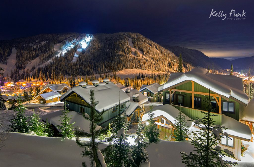 the village of sun peaks resort, kamloops, british columbia, thompson okanagan region, canada