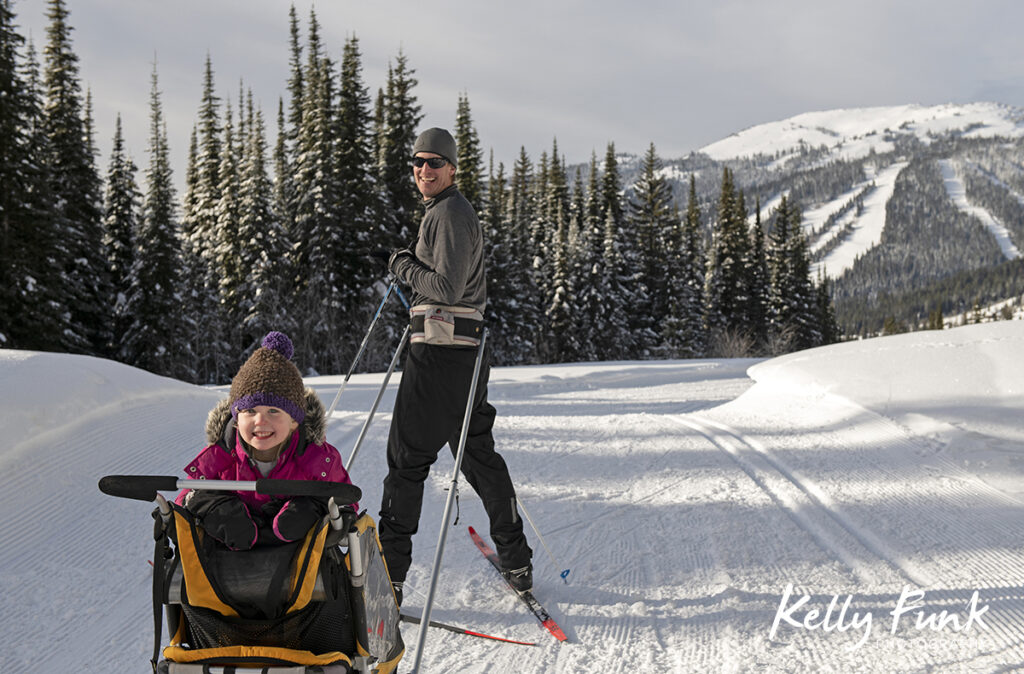 Family day at Sun Peaks Resort