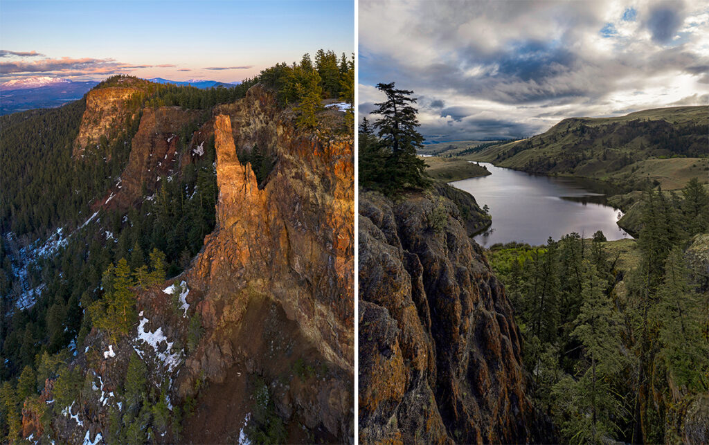 The Pinnacle and Napier Lake