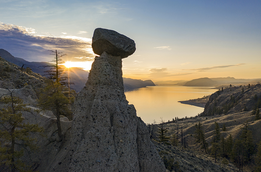 Kelly Funk balancing rock 8 Kamloops prints and stock images 29