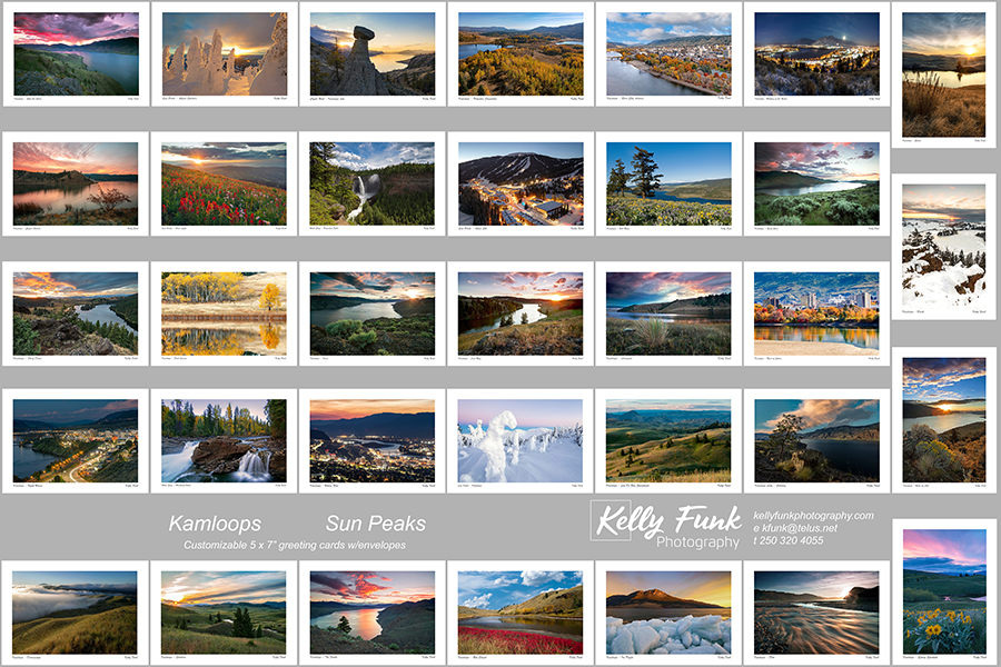 Kelly Funk Kamloops & area thank you cards 32 Kelly Funk Kamloops & Sun Peaks thank you cards 32