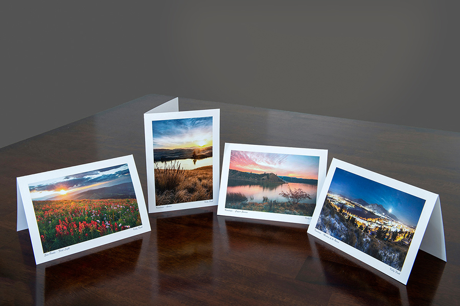 Kamloops & Sun peaks thank you cards 21